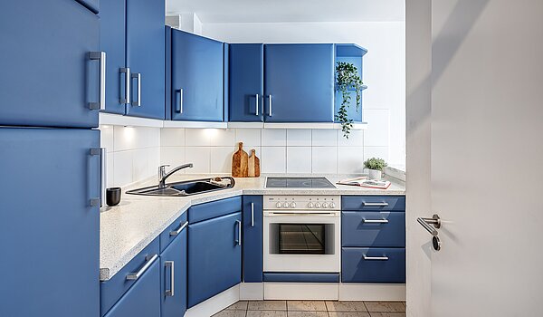 Appartamento a 3 camere | München-Schwabing | 2202ML12 | Die Küche, ein Blickfang...