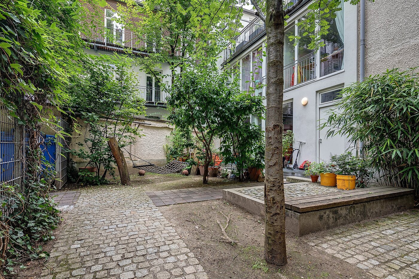 Appartamento a 2 camere | München-Haidhausen | 1807ML2 | ...und grünem Innenhof