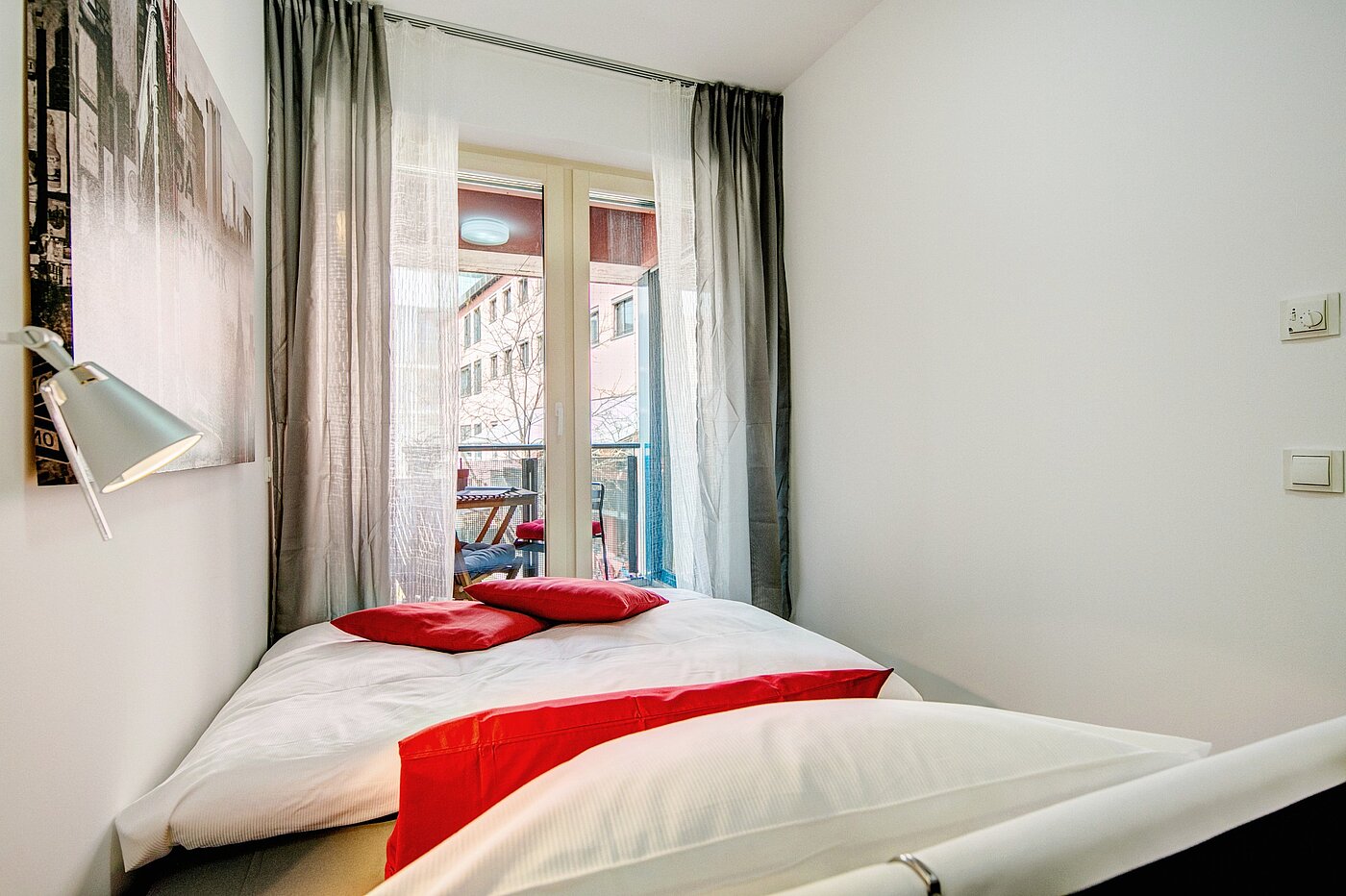 Appartamento a 1.5 camere | München-Schwabing | 70392 | Schlafbereich