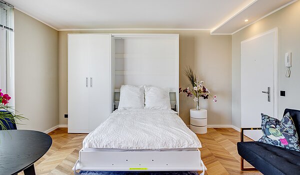 Apartment a 1 camera | München-Schwabing | 70376 | ...mit integriertem Bett