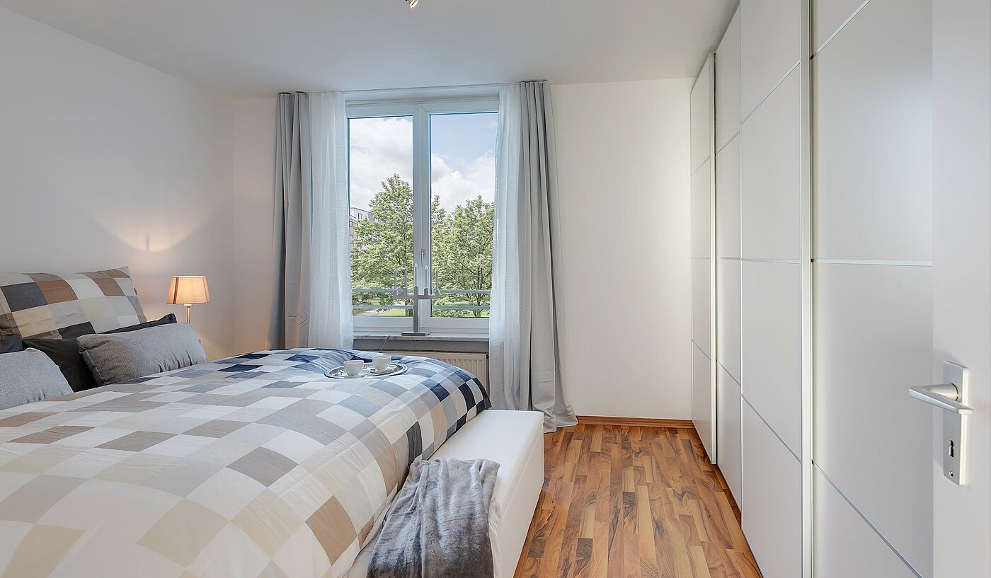 Appartamento a 2 camere | München-Oberföhring | 2007ML8 | Schlafzimmer