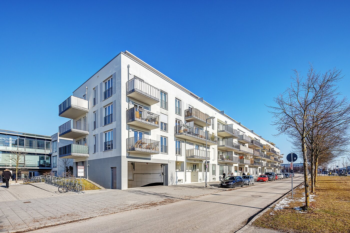 Appartamento al piano terra a 2 camere | München-Riem | 2201ML1 | Hausansicht