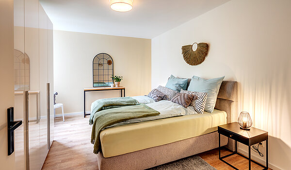 Appartamento a 3 camere | Unterhaching | 70421 | Schlafzimmer mit...