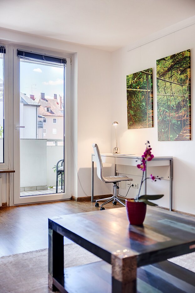 Appartamento a 2.5 camere | München-Maxvorstadt | 702031 | Kleiner Arbeitsplatz