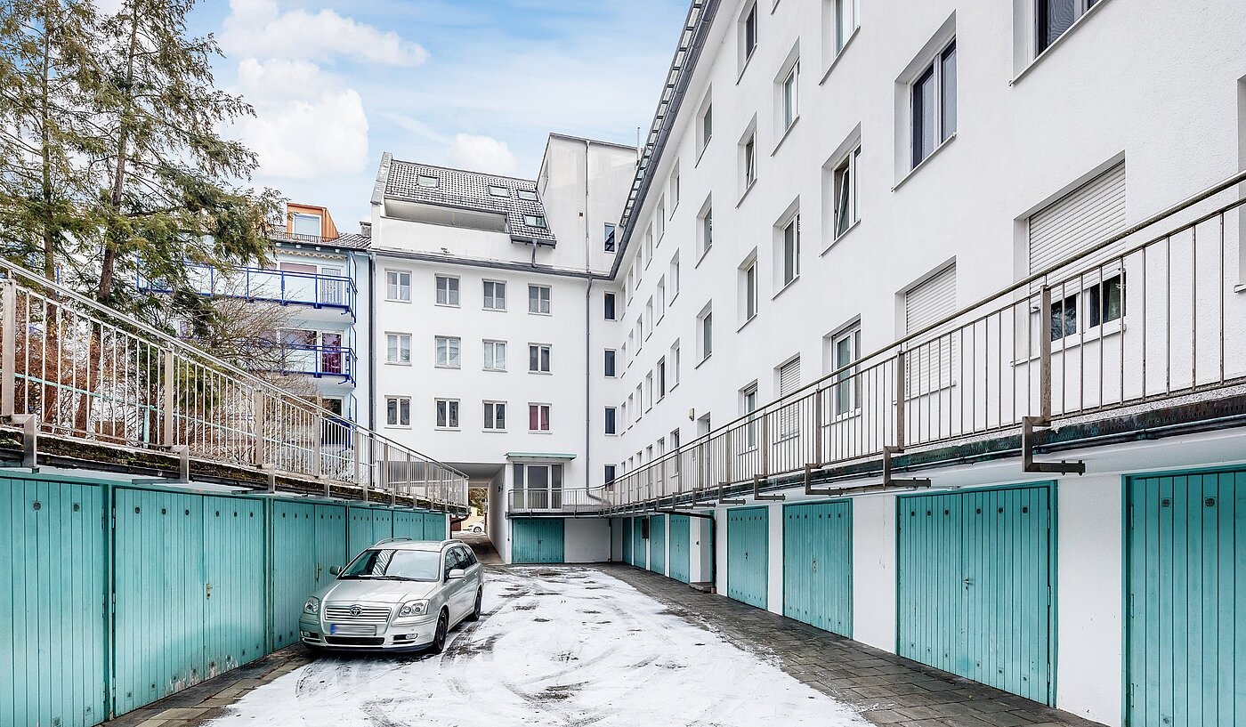 Appartamento a 1 camera | München-Milbertshofen | 2101ML2 | Ruhiger Innenhof