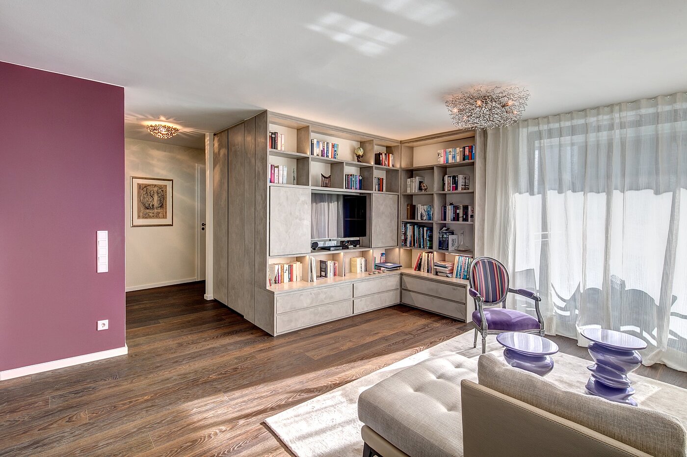 Appartamento a 3 camere | München-Schwabing | 1511ML1 | Wohnzimmer