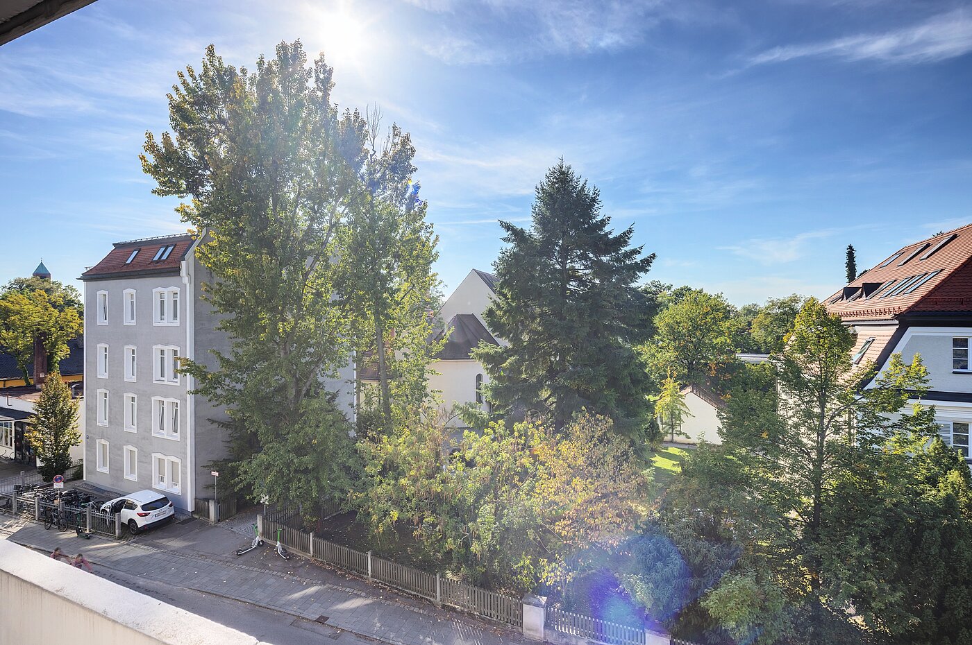 Apartment a 1 camera | München-Laim | 70503 | Blick vom Balkon
