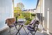 Apartment a 1.5 camere | München-Bogenhausen | 70378 | ...auf dem Balkon... | Thumbnail