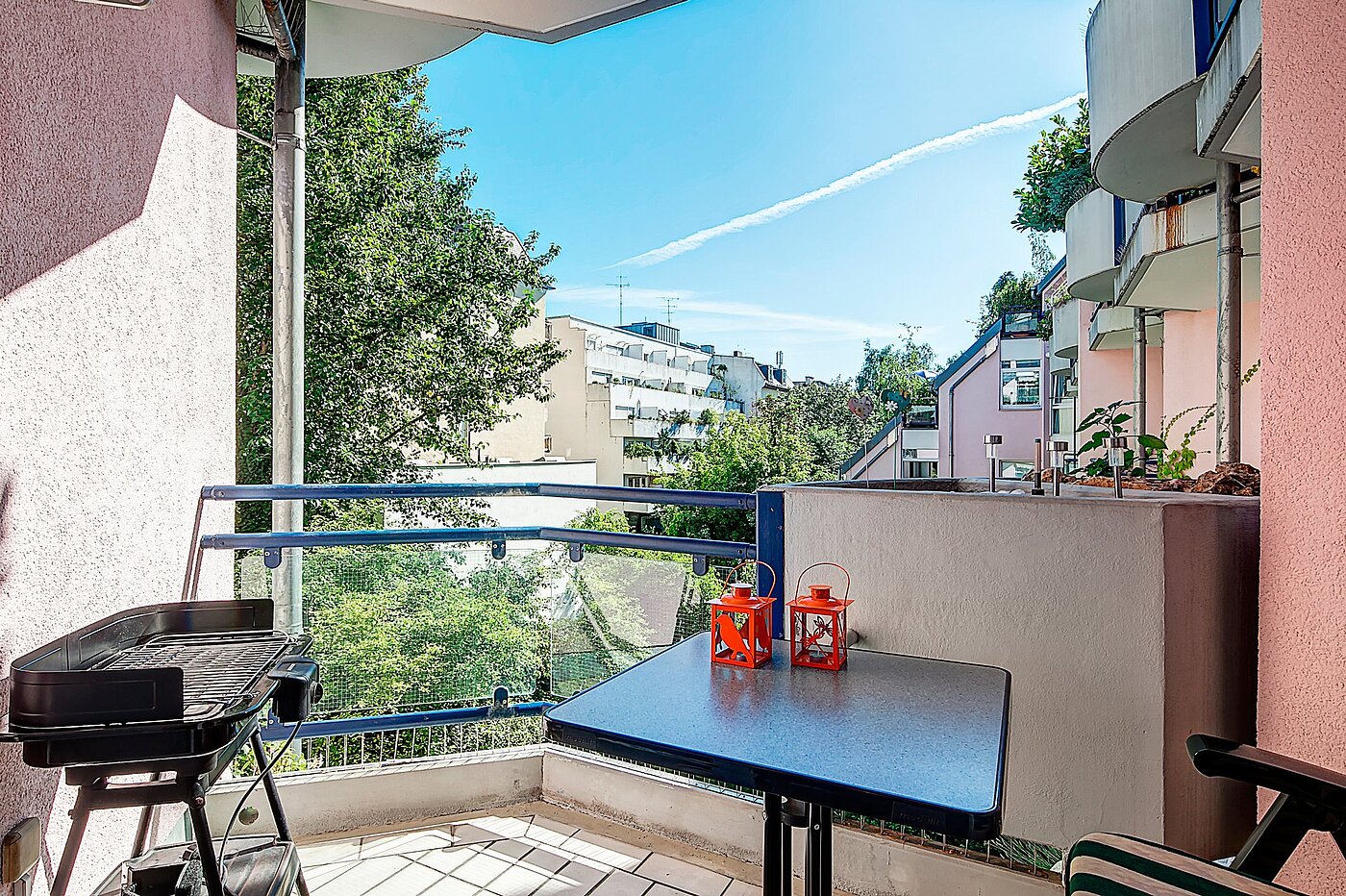 Appartamento a 2 camere | München-Nymphenburg | 1809ML2 | Zugang zum Westbalkon