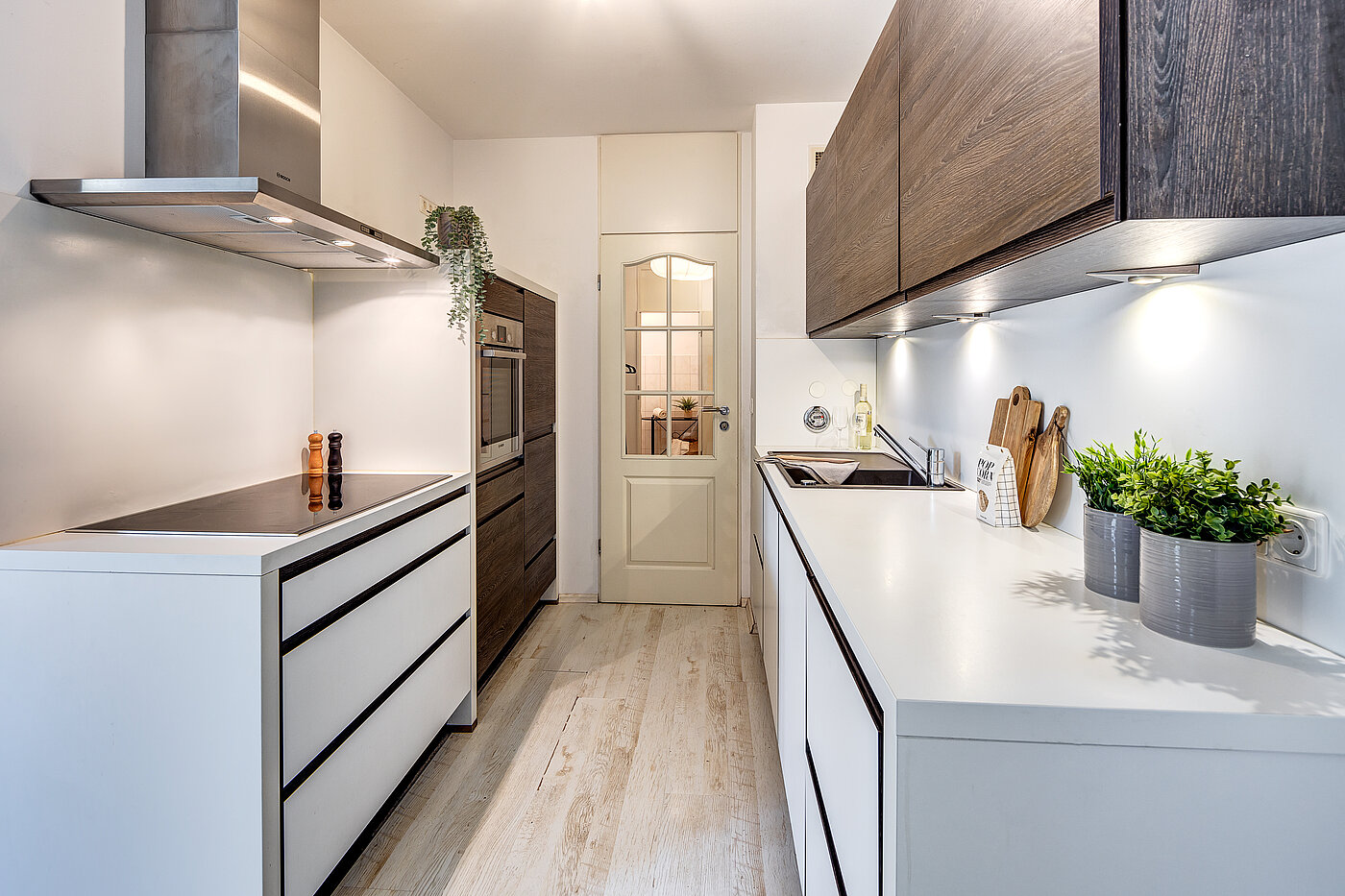 Appartamento al piano terra a 2.5 camere | 70018 | Einbauküche mit...