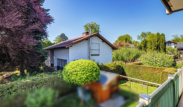 Appartamento a 3.5 camere | Bad Aibling | 70442 | Blick vom Westbalkon