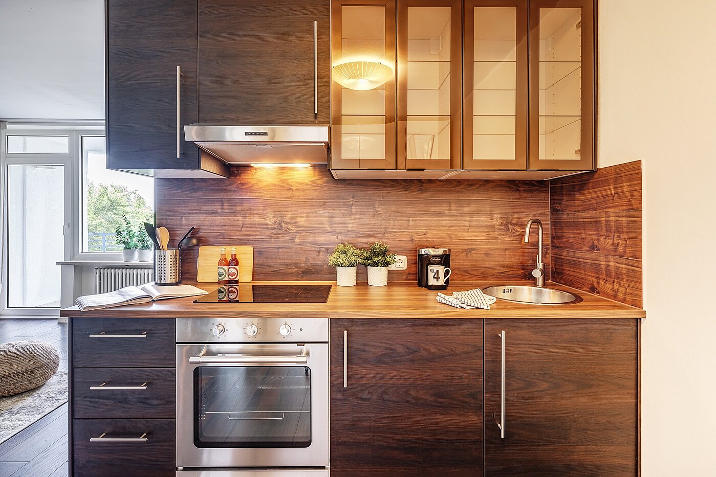 Appartamento a 2 camere | München-Bogenhausen | 2206ML3 | Geschmackvolle Apartmentküche