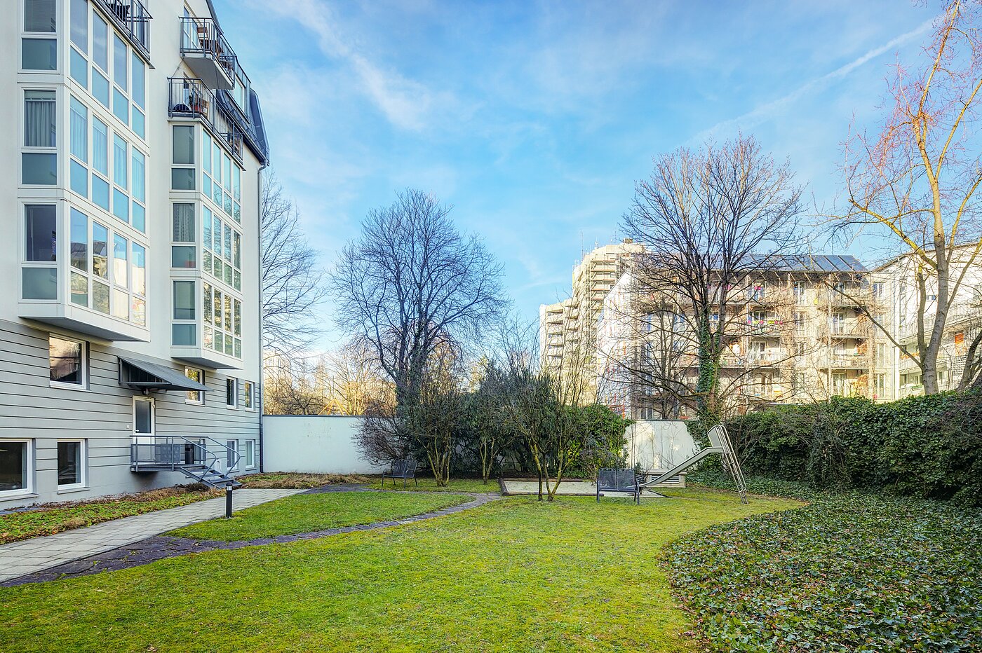 Appartamento a 2 camere | München-Schwabing | 70102 | ...begrünten Innenhof