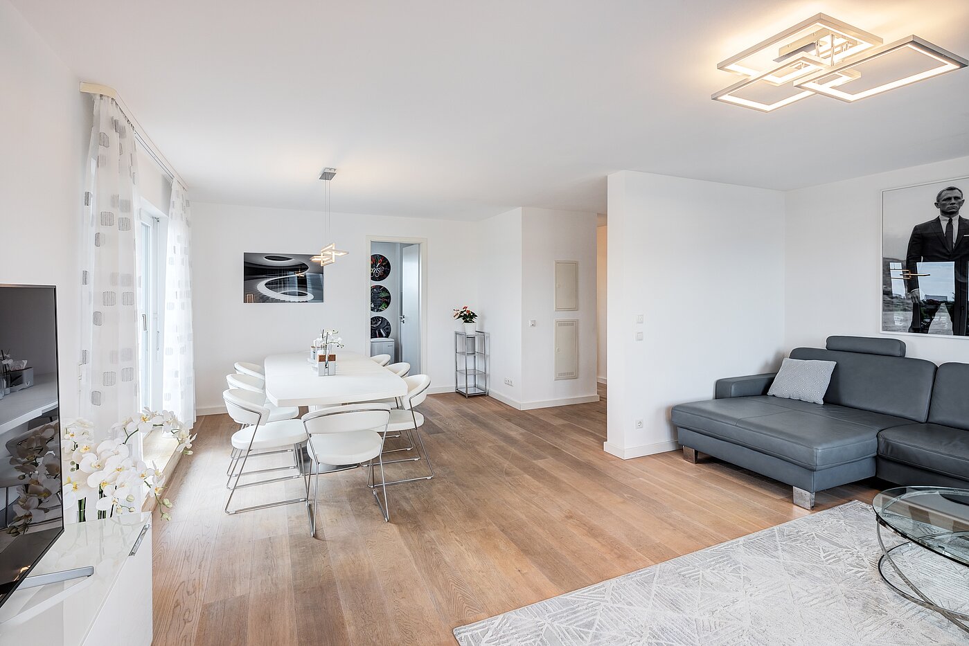 Penthouse a 3 camere | München-Riem | 70468 | Wohnzimmer