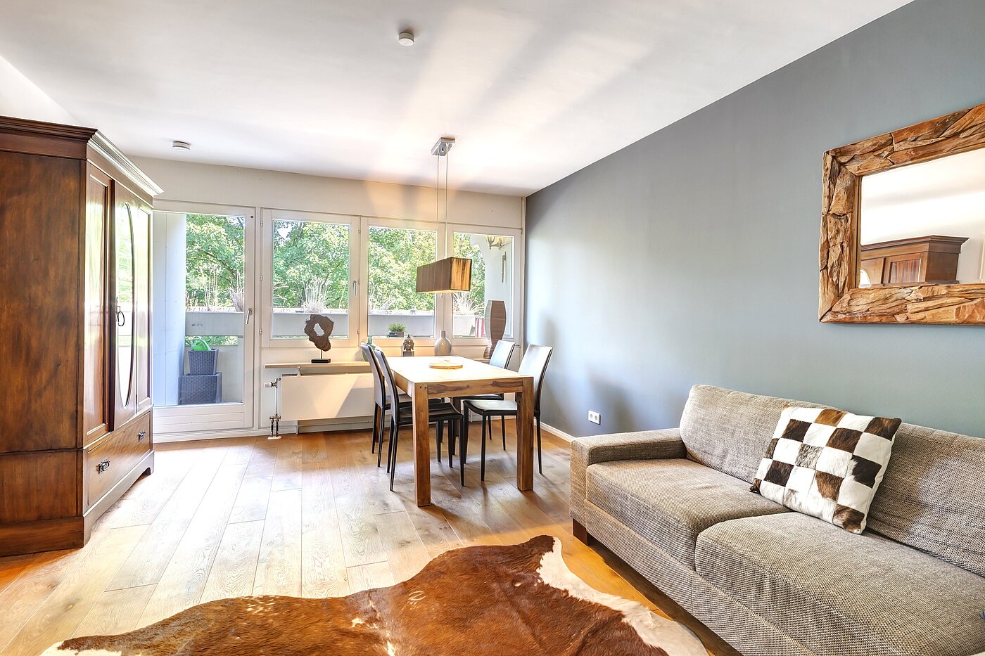 Appartamento a 2 camere | München-Obersendling | 701825 | ...mit großen Fensterfronten...