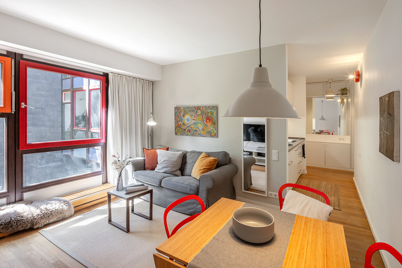 Appartamento a 2 camere | München-Solln | 70418 | Wohnzimmer...