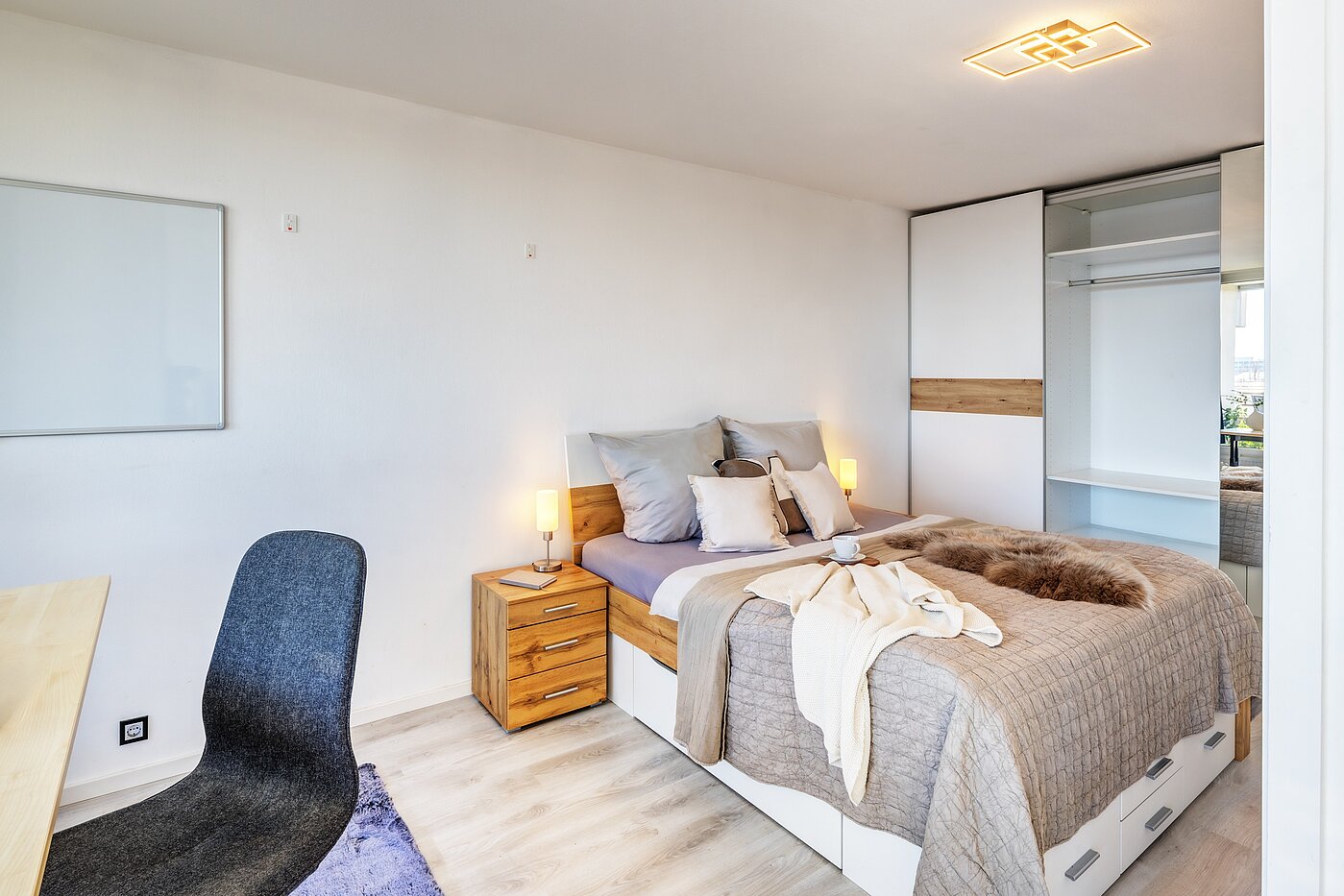 Appartamento a 2 camere | München-Haidhausen | 70214 | Abgetrennter Schlafbereich