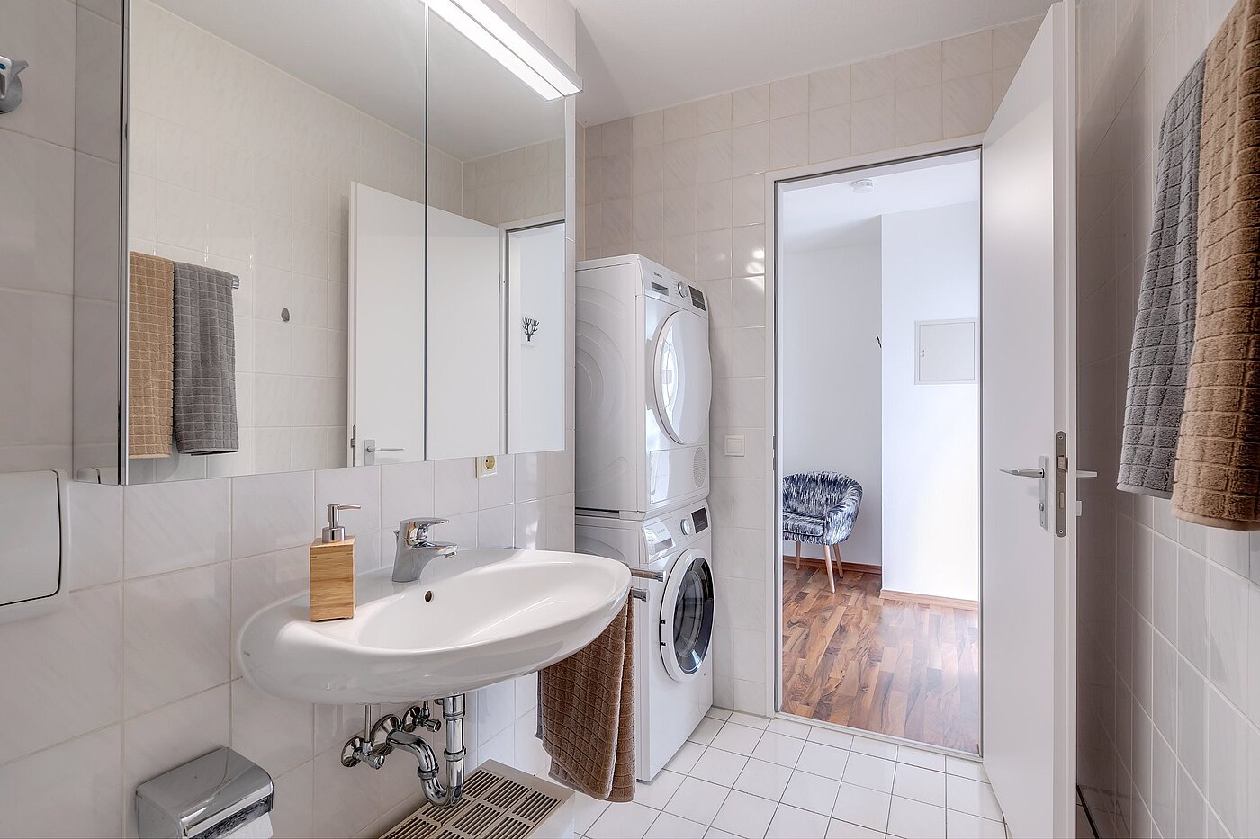 Appartamento a 2 camere | München-Oberföhring | 2007ML8 | Waschmaschinenstellplatz
