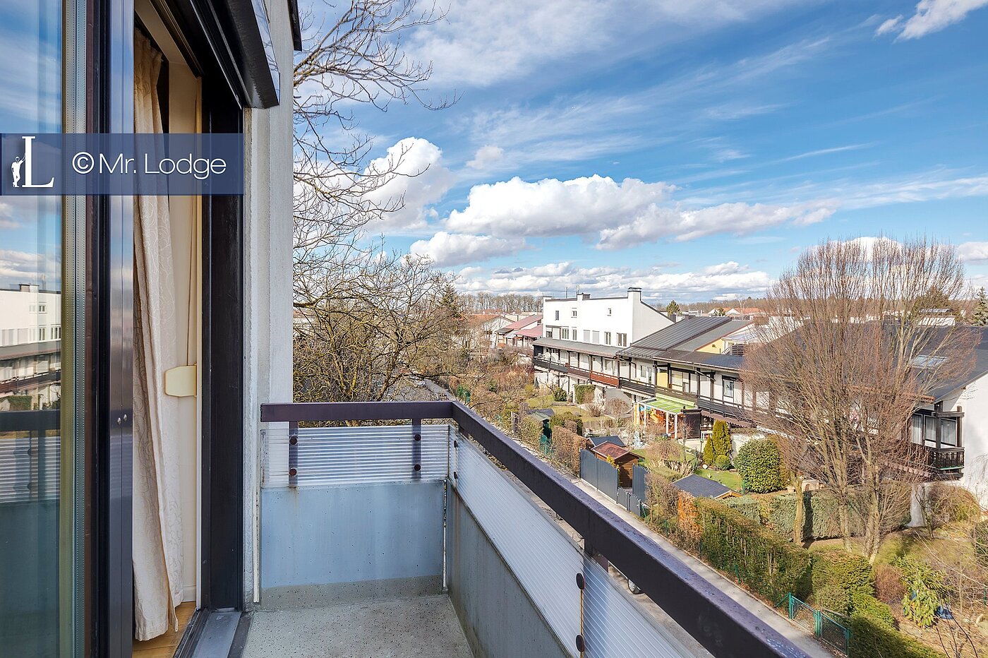 Penthouse a 4.5 camere | Aschheim | 1802ML7 | Ausblick vom Balkon