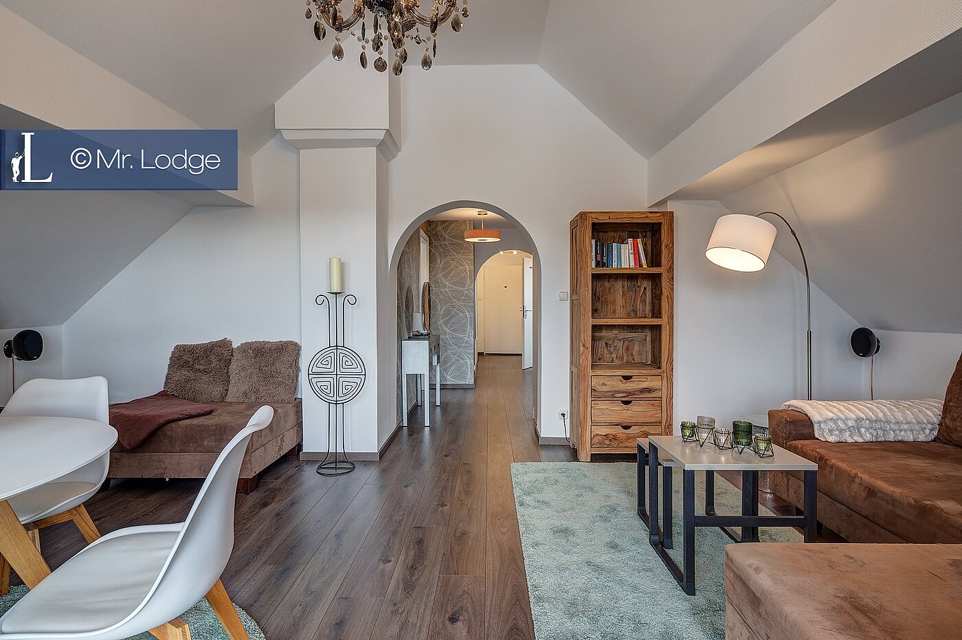 Appartamento mansardato a 3 camere | München-Hasenbergl | 1803D9 | Offener Wohnbereich