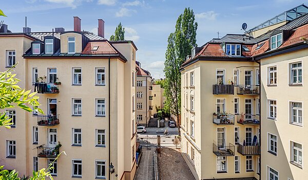 Appartamento a 2 camere | München-Schwabing | 70434 | ...mit Ausblick