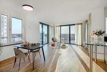 Obersendling: Esclusivo appartamento di 3 stanze ad Alpenglühen - disponibile