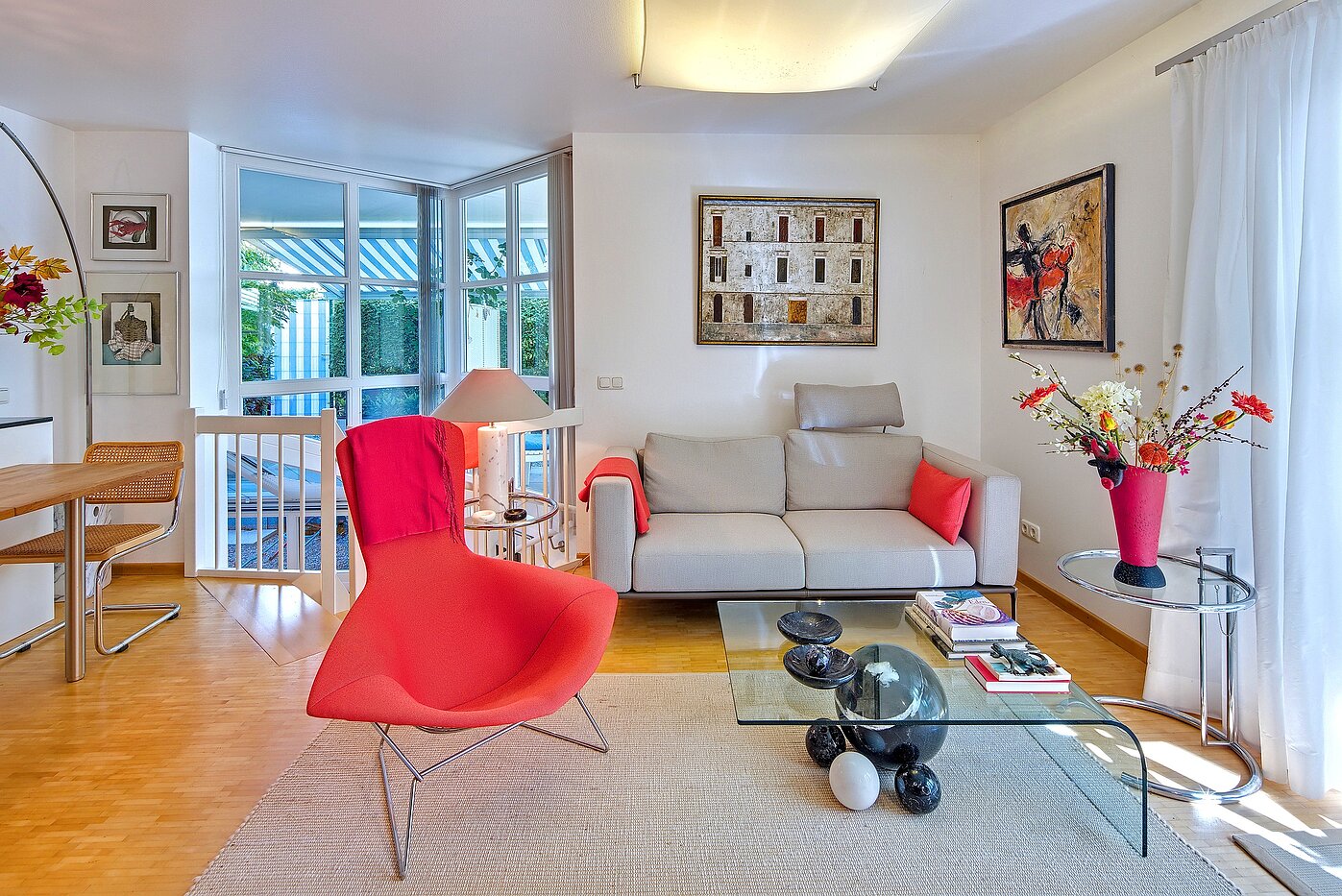 Appartamento al piano terra a 2 camere | München-Obermenzing | 70280 | Wohnbereich