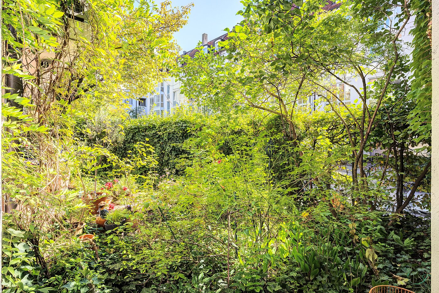 Appartamento a 1 camera | München-Schwabing | 70249 | ...eingewachsenem Gärtchen
