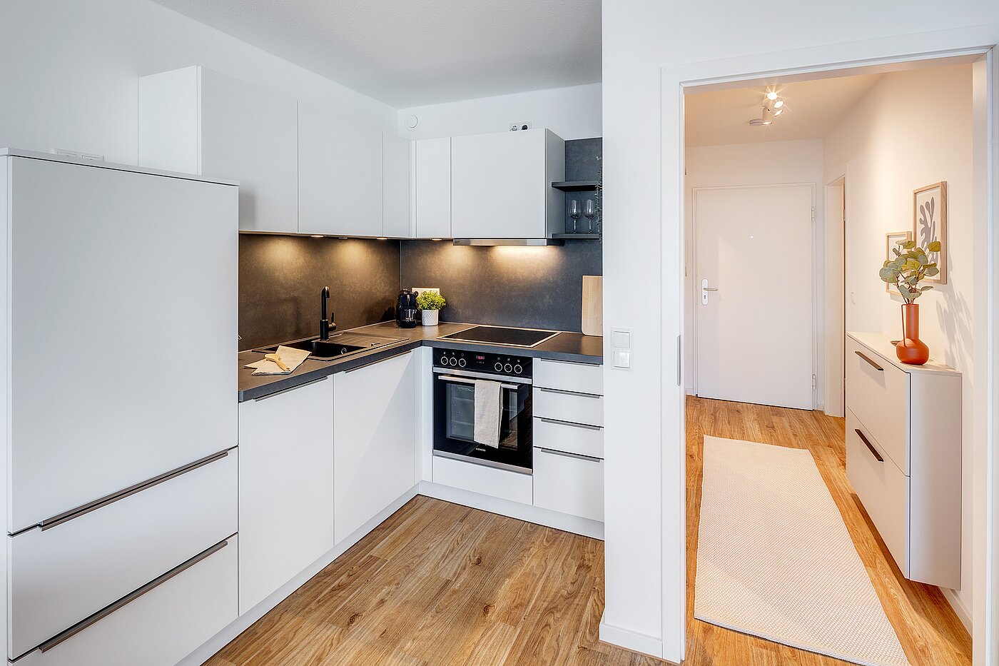 Appartamento a 1 camera | München-Neuhausen | 70197 | Einbauküche mit allen...