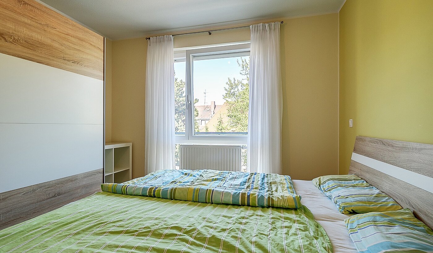 Appartamento a 2 camere | München-Milbertshofen | 2004ML3 | Schlafzimmer mit Stellfläche