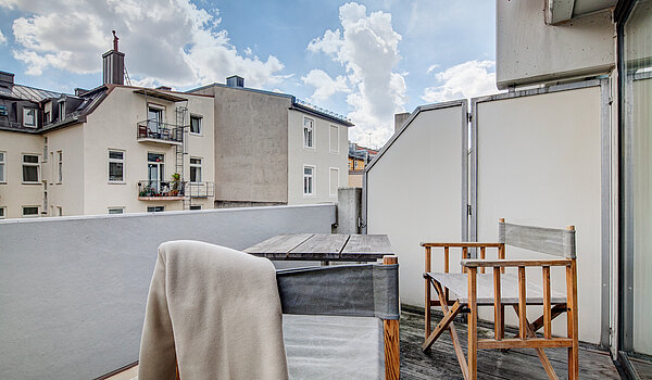Apartment a 1 camera | München-Maxvorstadt | 70448 | Terrasse