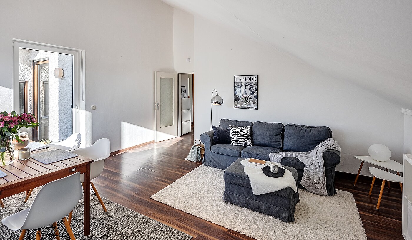 Appartamento a 2 camere | München-Untermenzing | 70177 | Hohe Decken