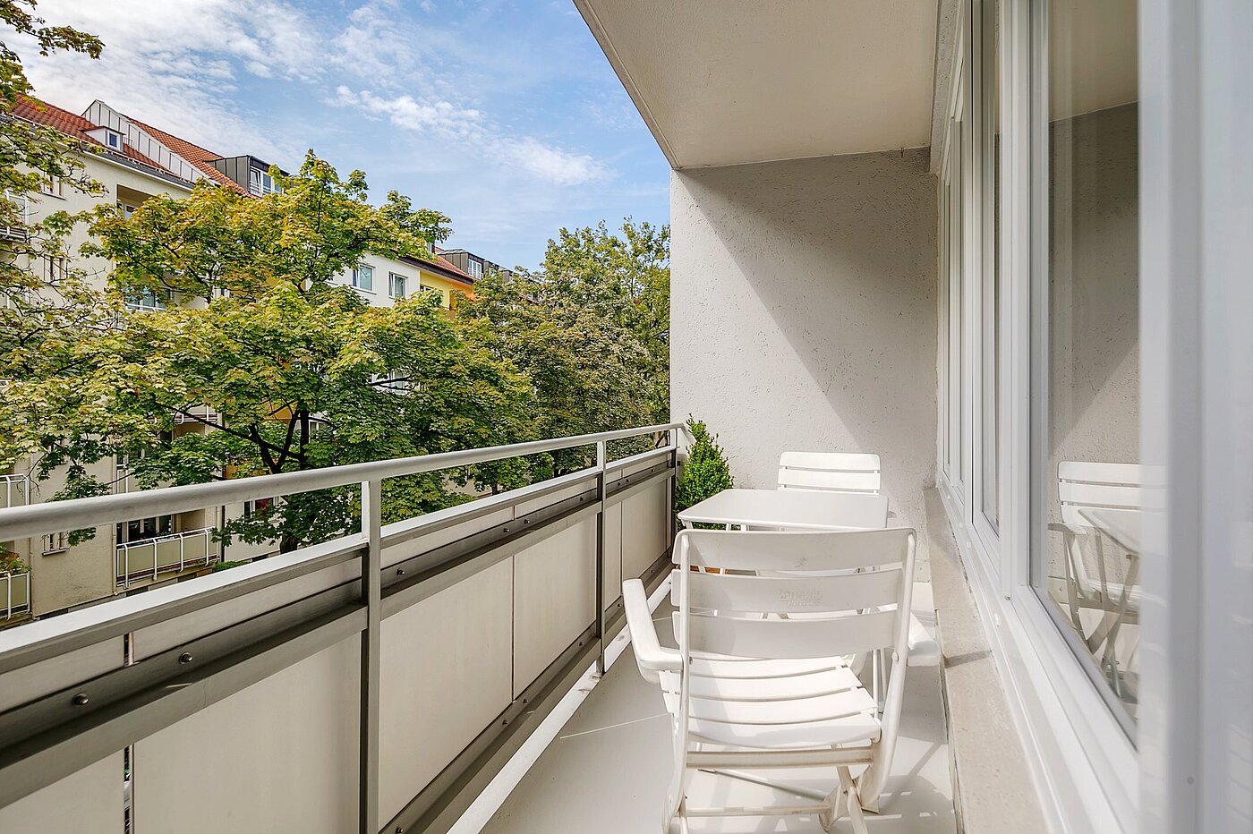Appartamento a 1 camera | München-Schwabing | 2105ML1 | Sonniger Westbalkon