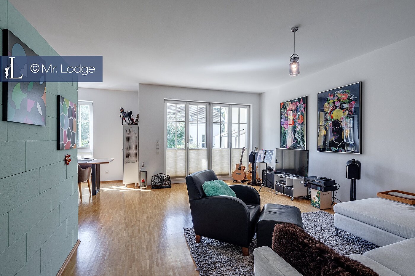 Appartamento a 3 camere | München-Solln | 1809D8 | Helles Wohnzimmer
