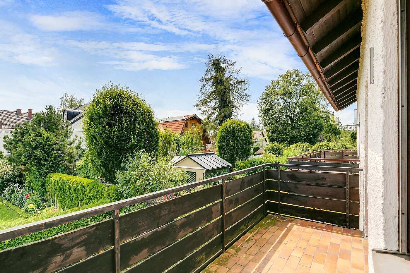 Casa centrale a schiera a 5 camere | München-Obermenzing | 1907ML6 | Zugang zum Balkon