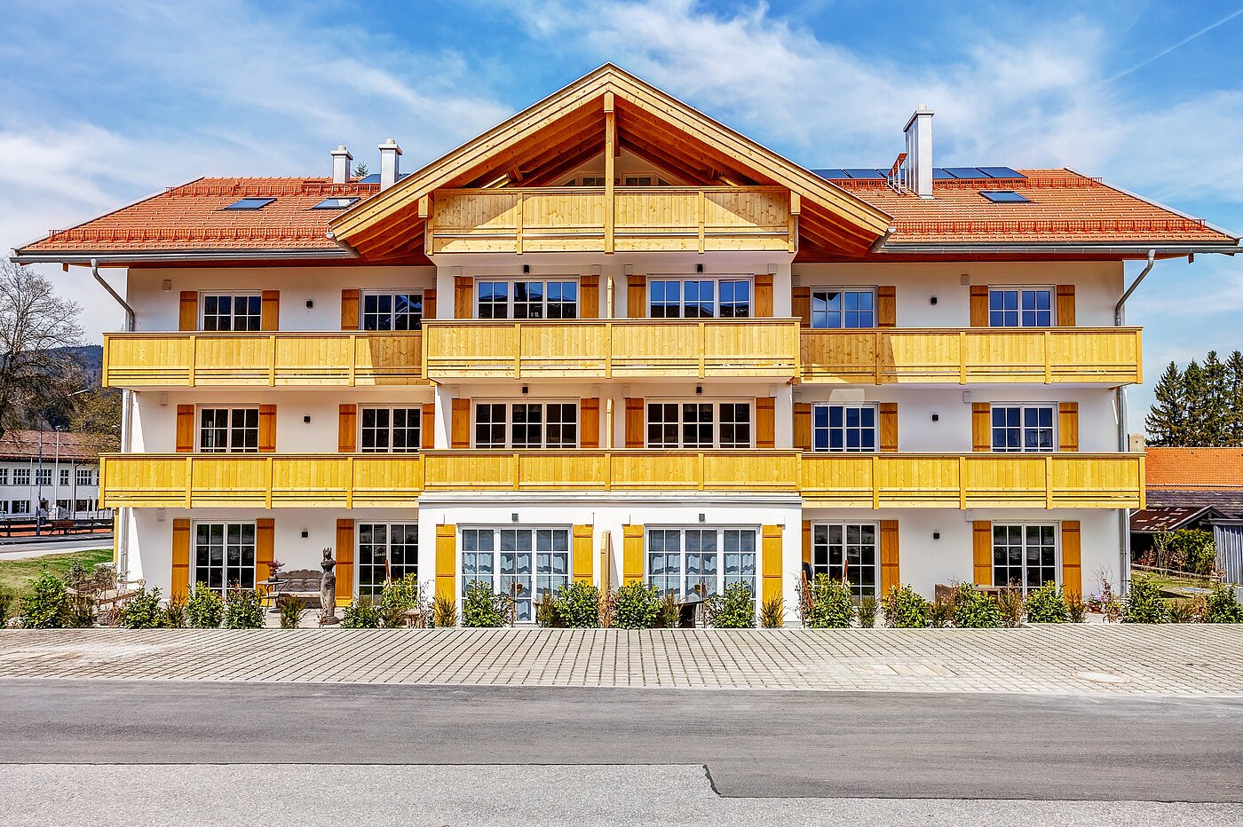 Appartamento al piano terra a 2 camere | Bad Wiessee | 700942 | Südliche Außenansicht