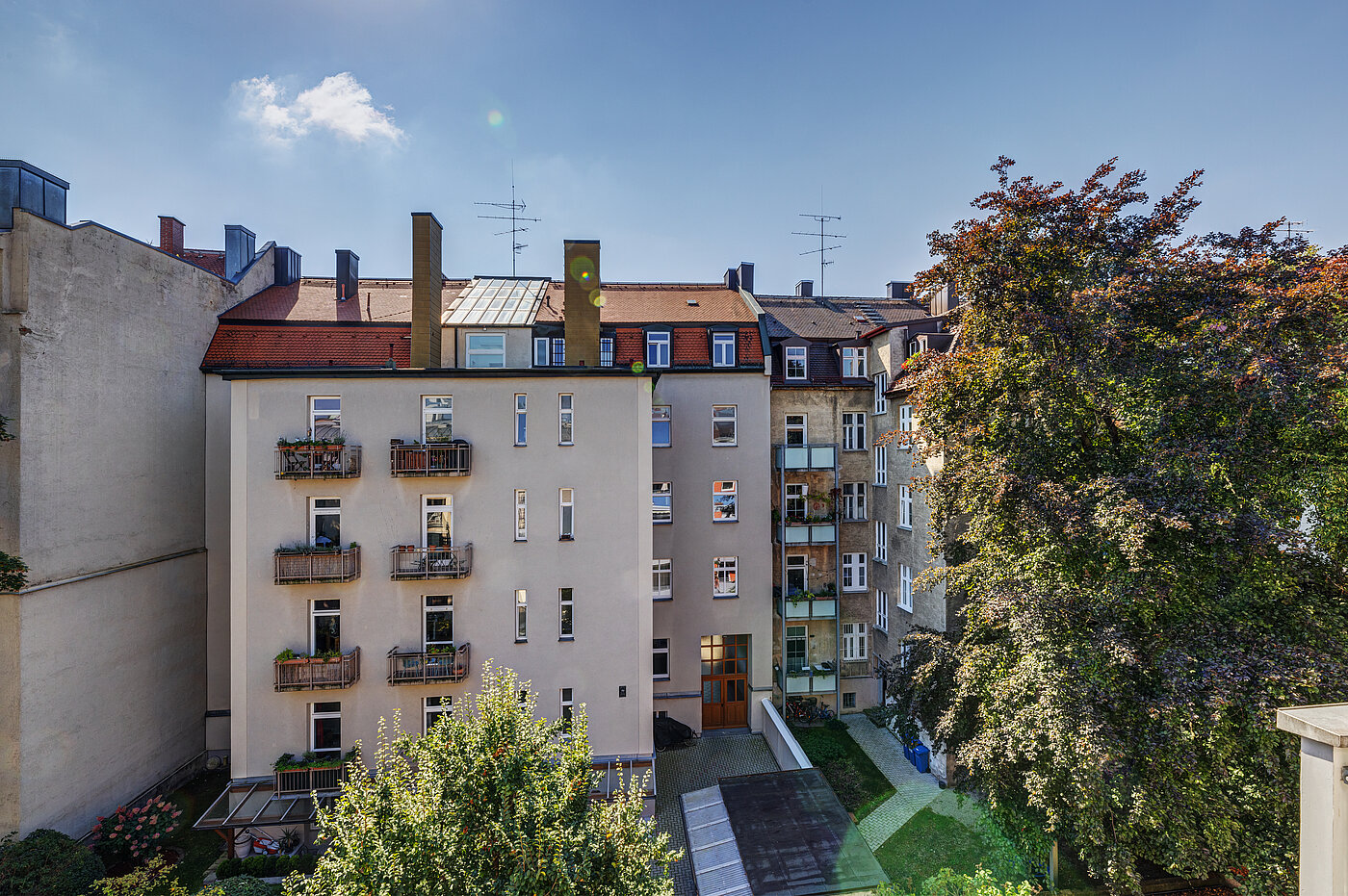 Appartamento a 1 camera | München-Schwabing | 70449 | ...in den Innehof