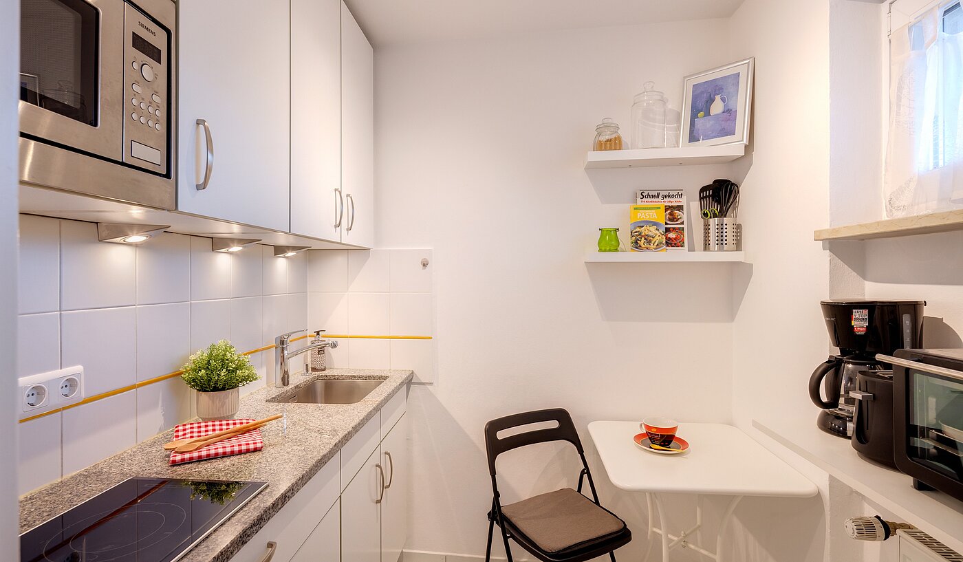 Apartment a 1 camera | München-Sendling-Westpark | 70395 | Küche mit...