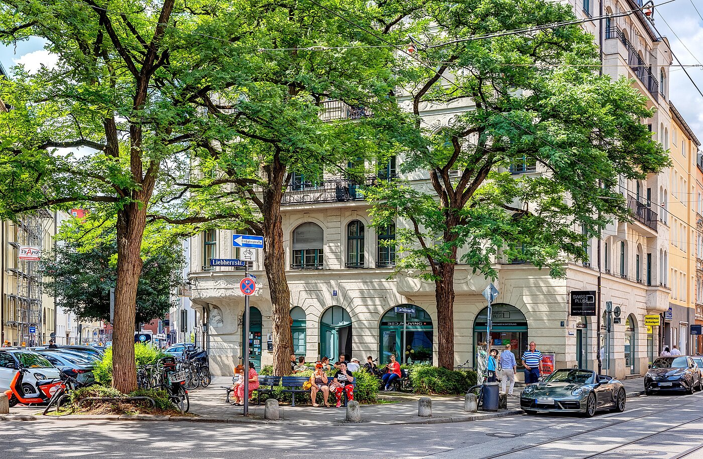 Appartamento al piano terra a 1.5 camere | München-Lehel | 70149 | Einen Steinwurf entfernt
