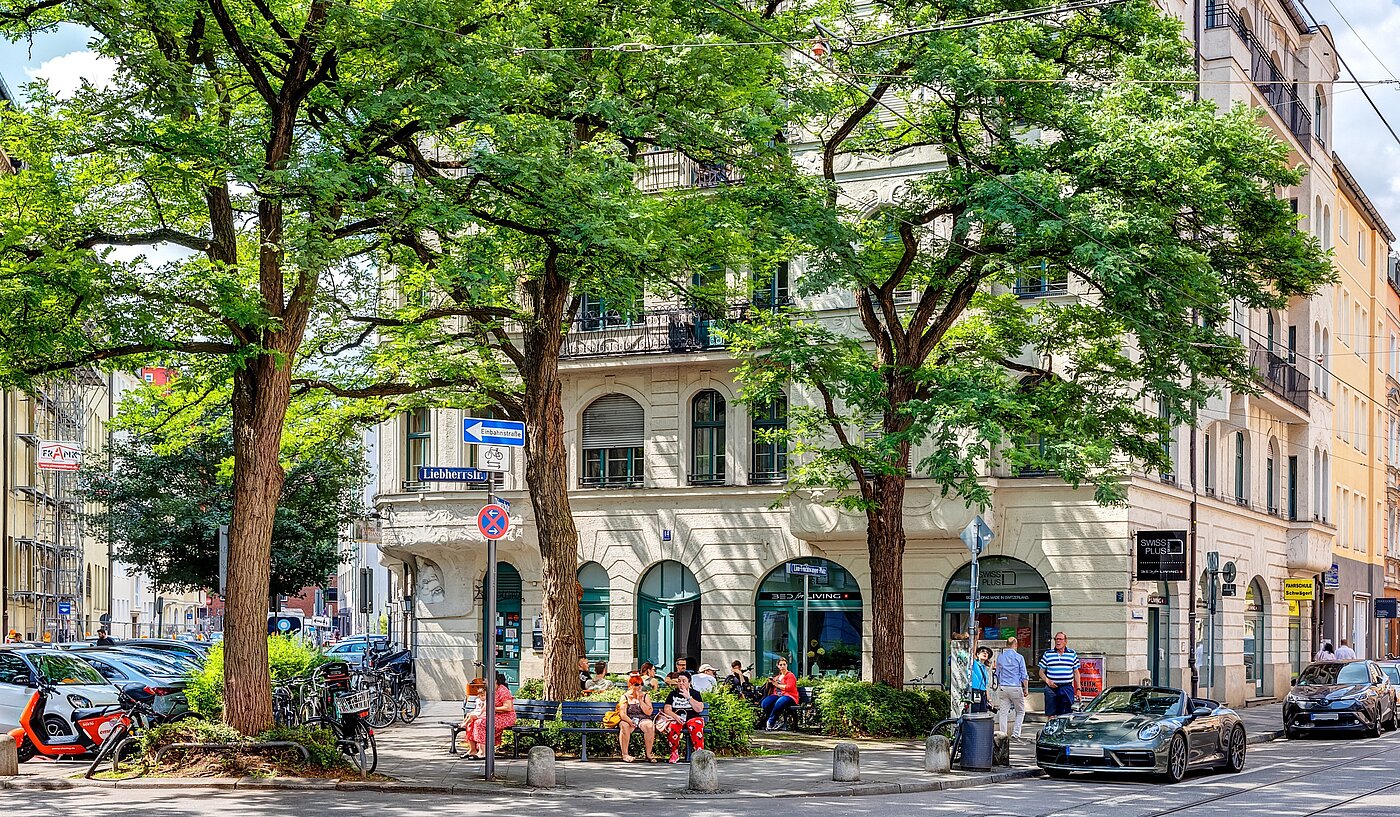 Appartamento al piano terra a 1.5 camere | München-Lehel | 70149 | Einen Steinwurf entfernt