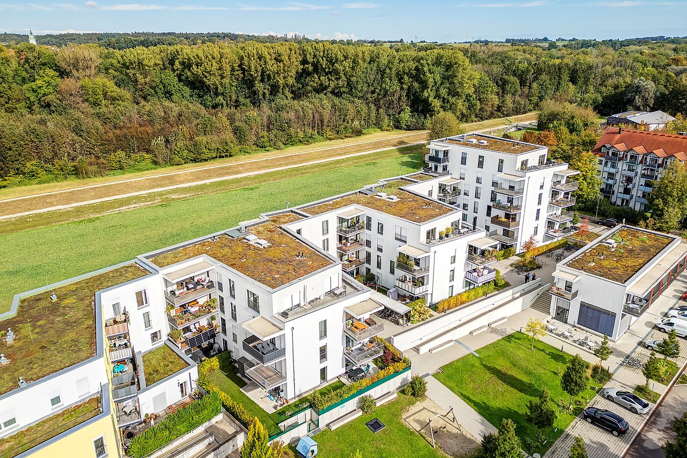 Appartamento a 2 camere | Freising | 70156 | Vogelperspektive