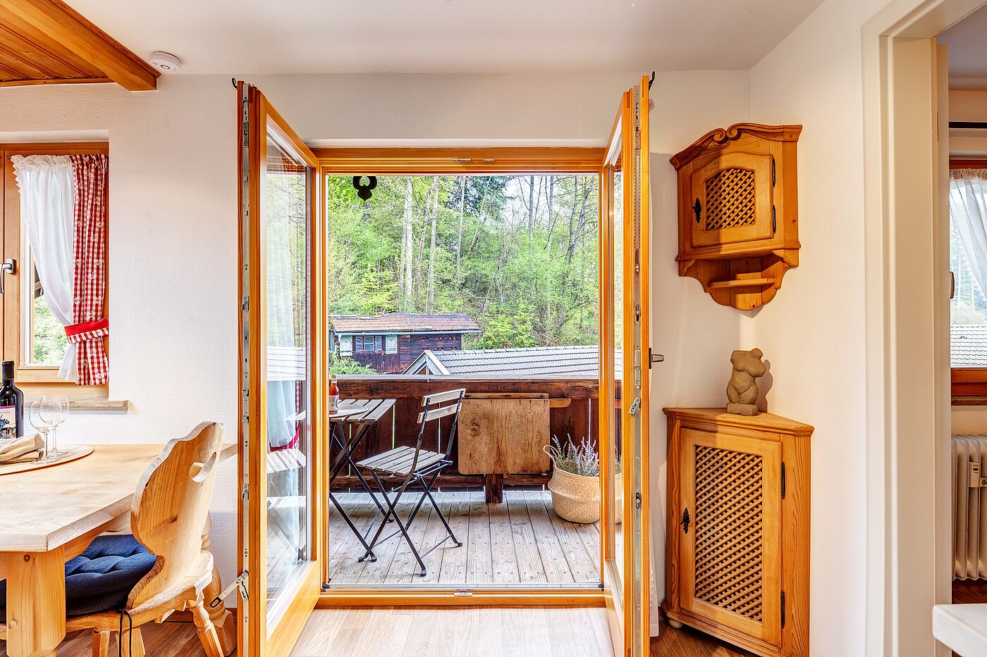 Appartamento mansardato a 2 camere | Bad Wiessee | 70017 | Zugang zum Balkon
