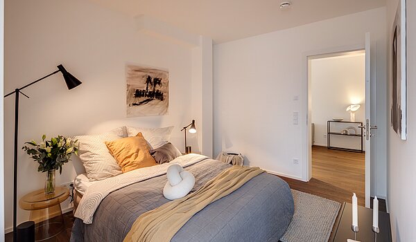 Terrassenwohnung a 2 camere | München-Harlaching | 70372 | Schlafen 1