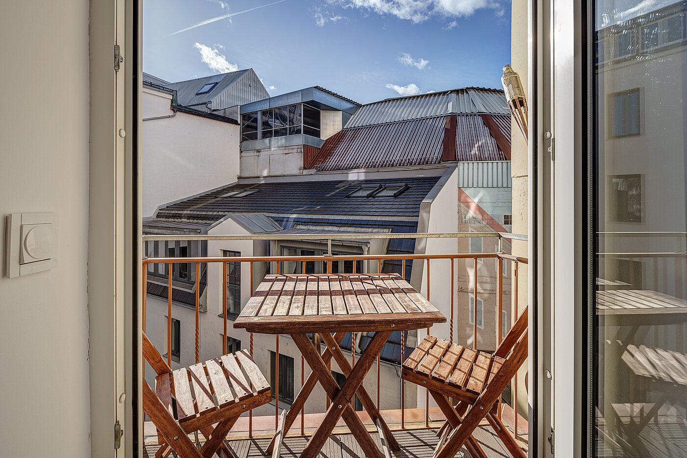 Appartamento a 1 camera | München-Altstadt | 2111ML04 | Sonniger Balkon