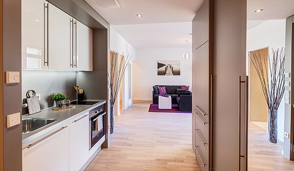 Apartment a 1.5 camere | München-Bogenhausen | 70378 | Offene Küche mit...