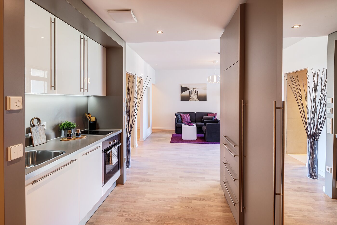 Apartment a 1.5 camere | München-Bogenhausen | 70378 | Offene Küche mit...