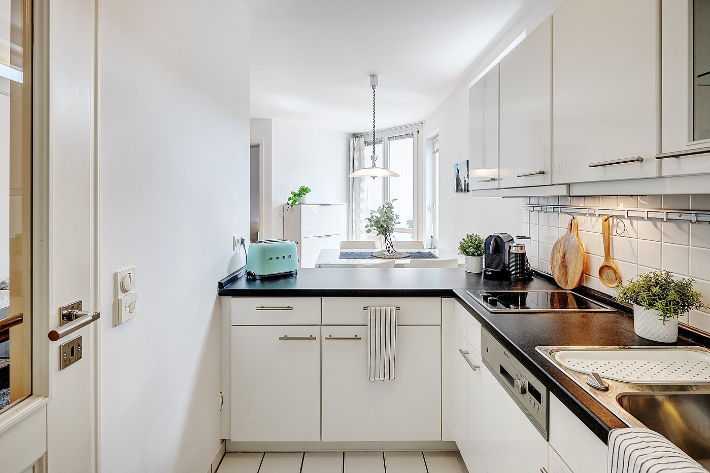 Appartamento a 1.5 camere | München-Schwabing | 2205ML81 | Integrierte Apartmentküche...