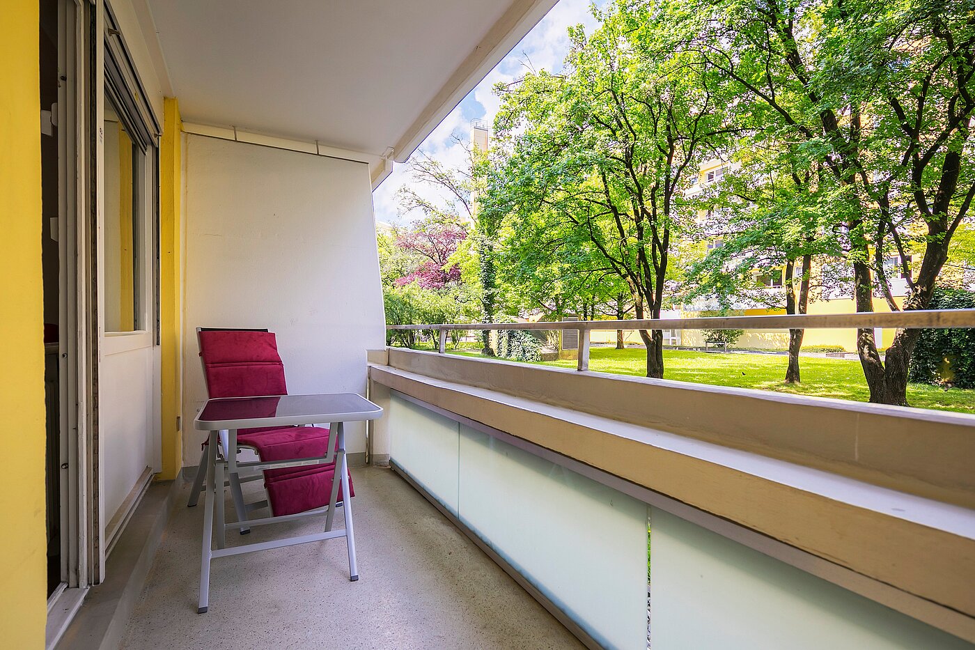 Appartamento al piano terra a 1 camera | München-Nymphenburg | 2203ML1 | Sonniger Westbalkon...