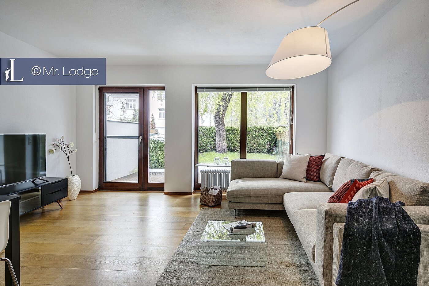 Appartamento al piano terra a 2 camere | München-Harlaching | 1704ML6 | Wohnzimmer