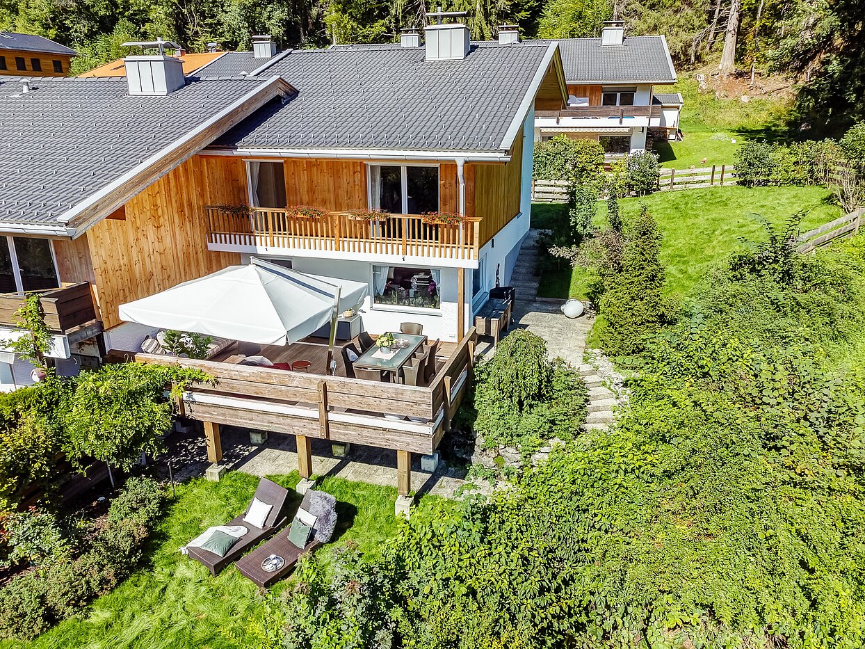 Casa a schiera d'angolo a 3 camere | Kreuth | 70037 | ...vom Garten und der großen Terrasse